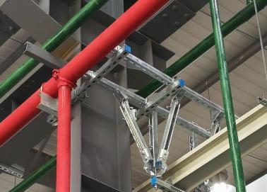 路南该抗震支架的整体式支吊架结构协调性好
